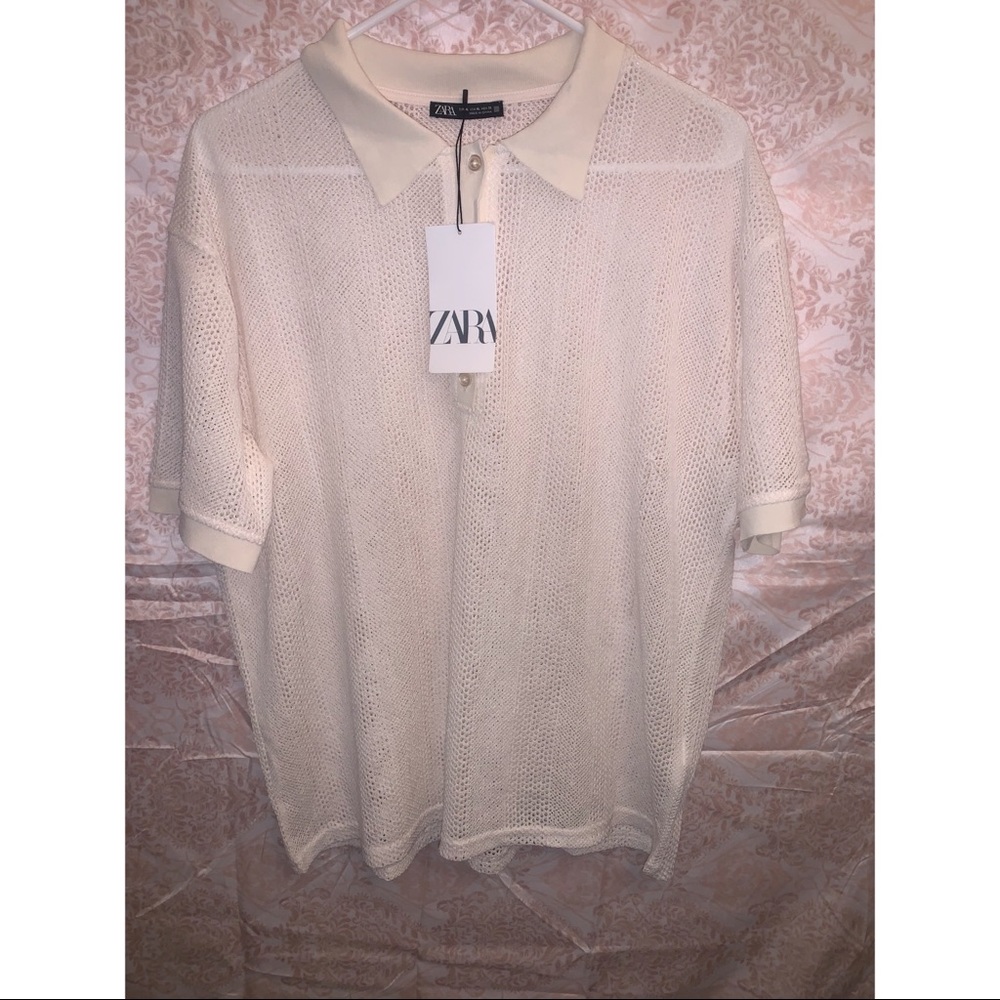 Cream Colored Zara Top
